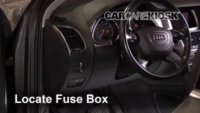 2013 Audi Q7 Premium 3.0L V6 Supercharged Fusible (interior) Cambio